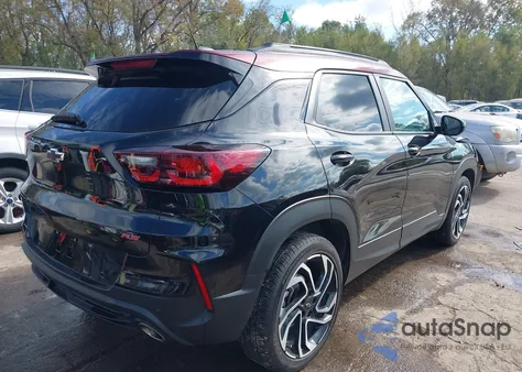 2025 Chevrolet Trailblazer Fwd Rs from USA, damaged, VIN KL79MTSL7SB206148